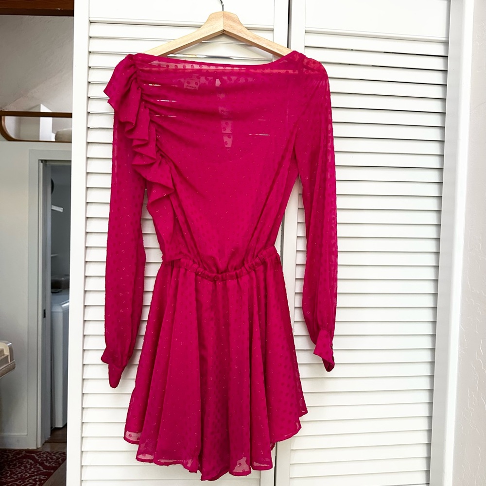 PINKO Ruffle Romper
